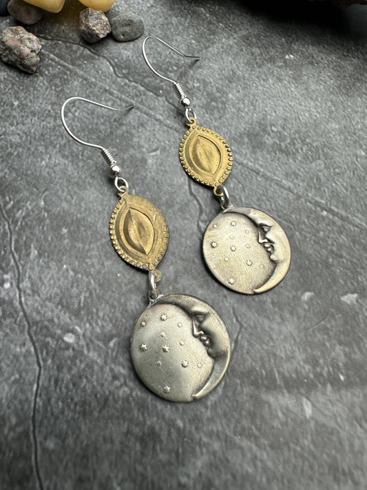 ings - Vintage Inspired Bohemian western Jewelry Mixed Metal