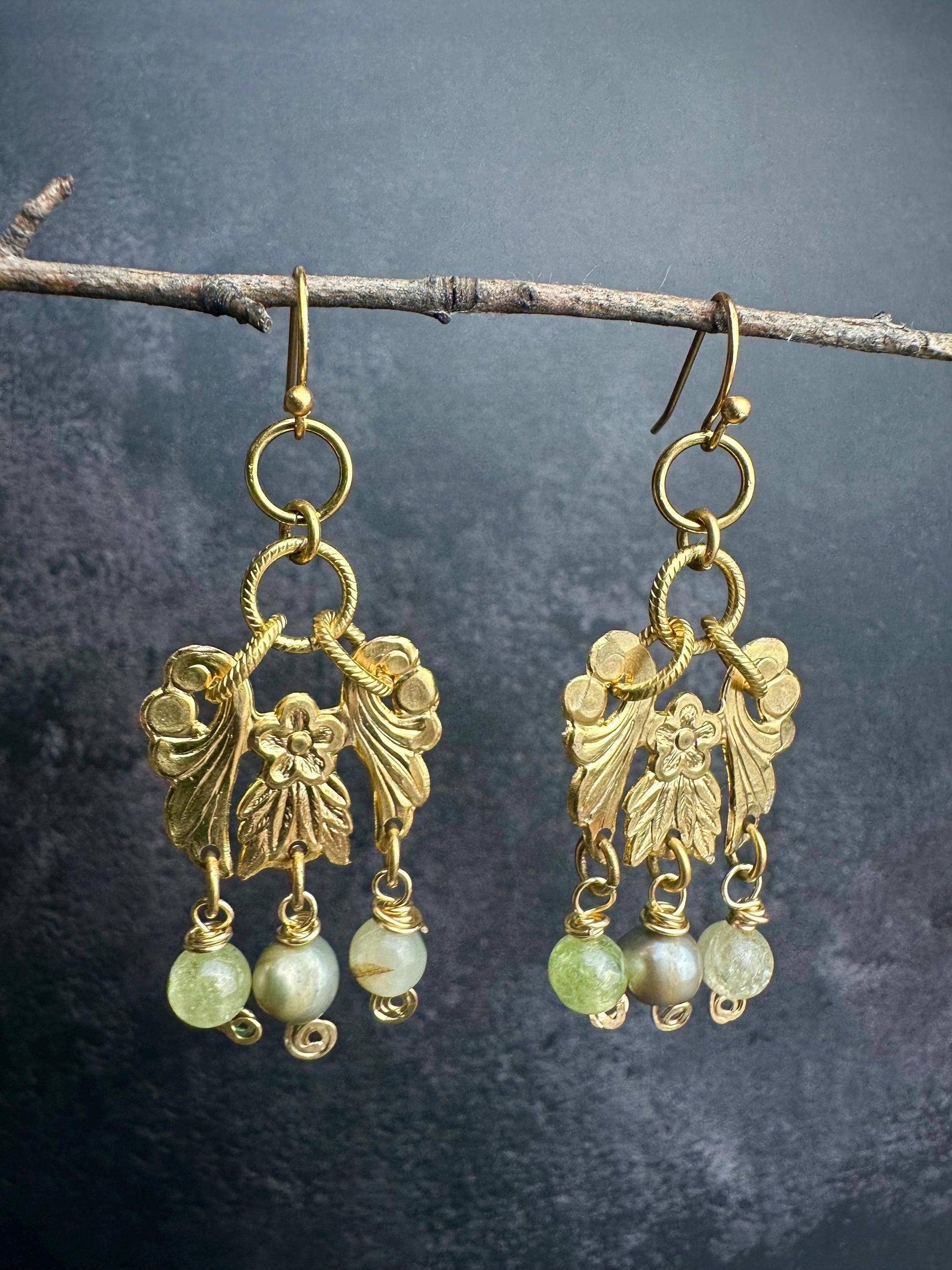 Mermaid Crown Earrings