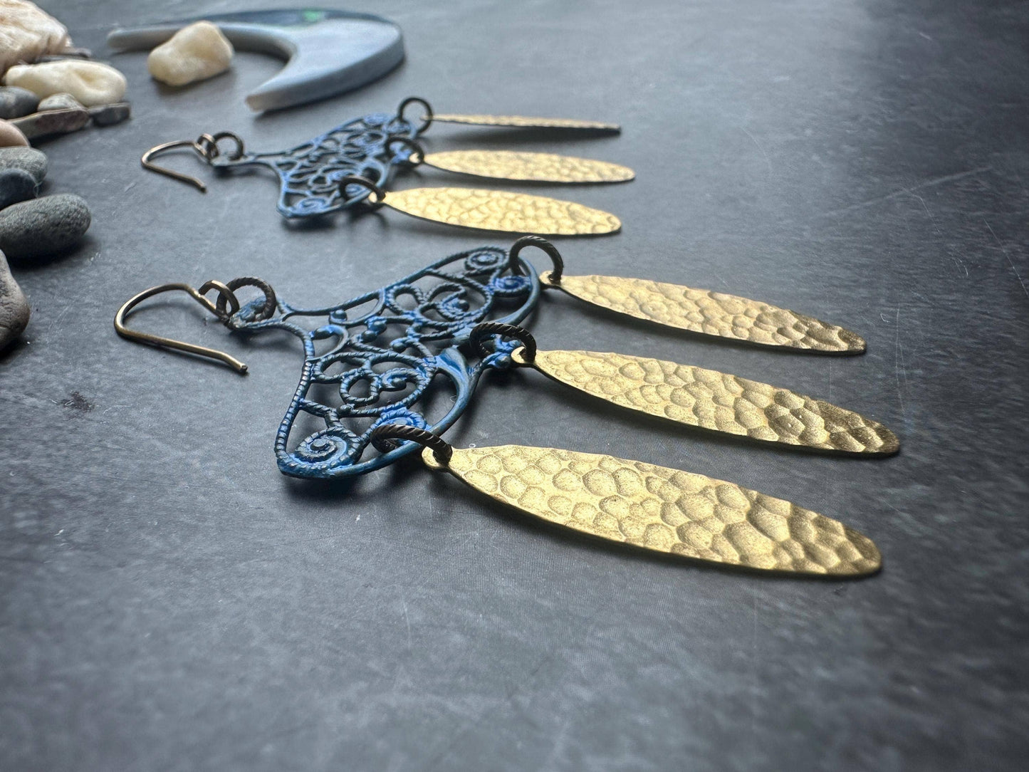 Etruscan Goddess Tears Earrings