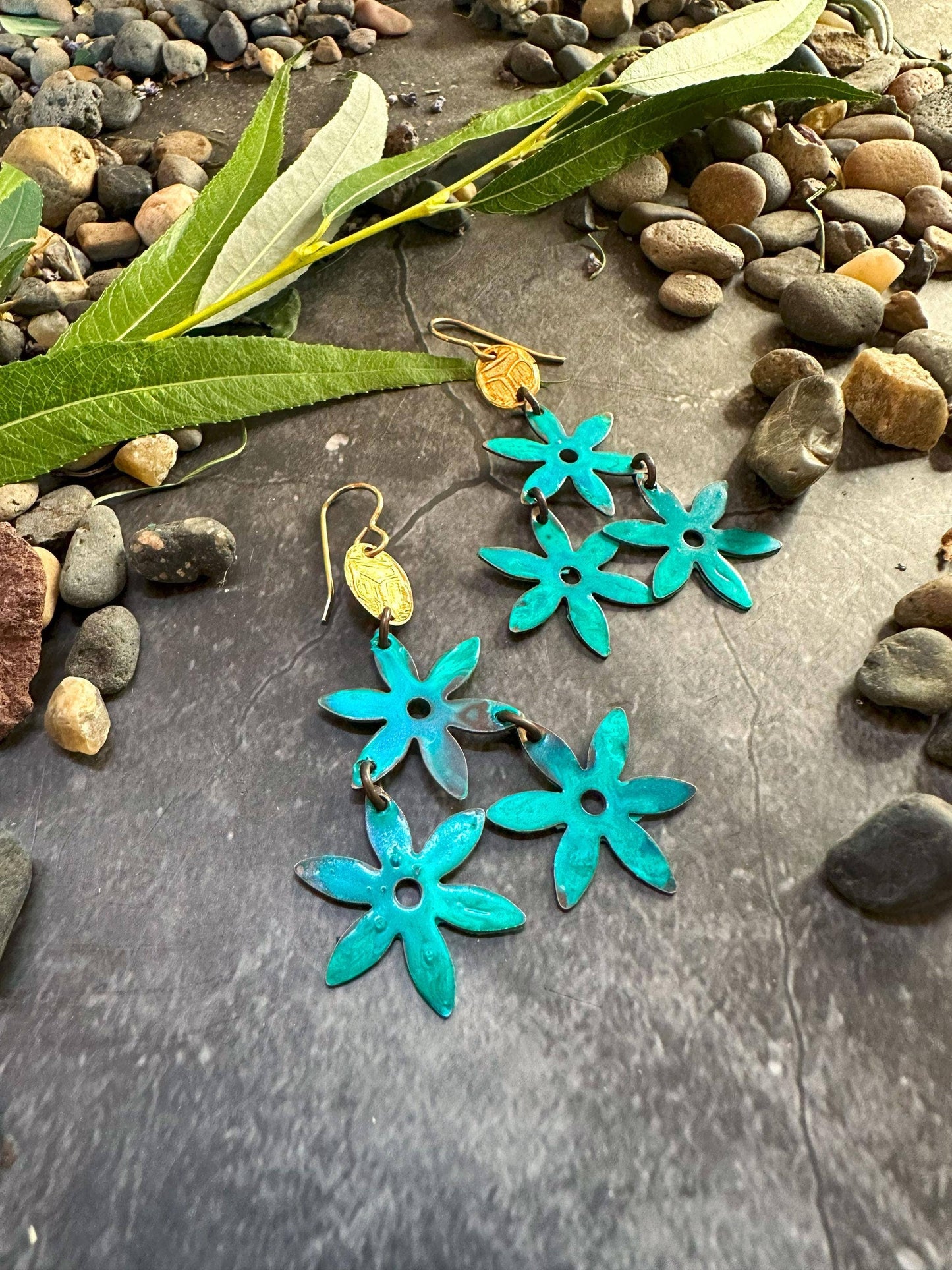 Floating Petals Lotus Earrings