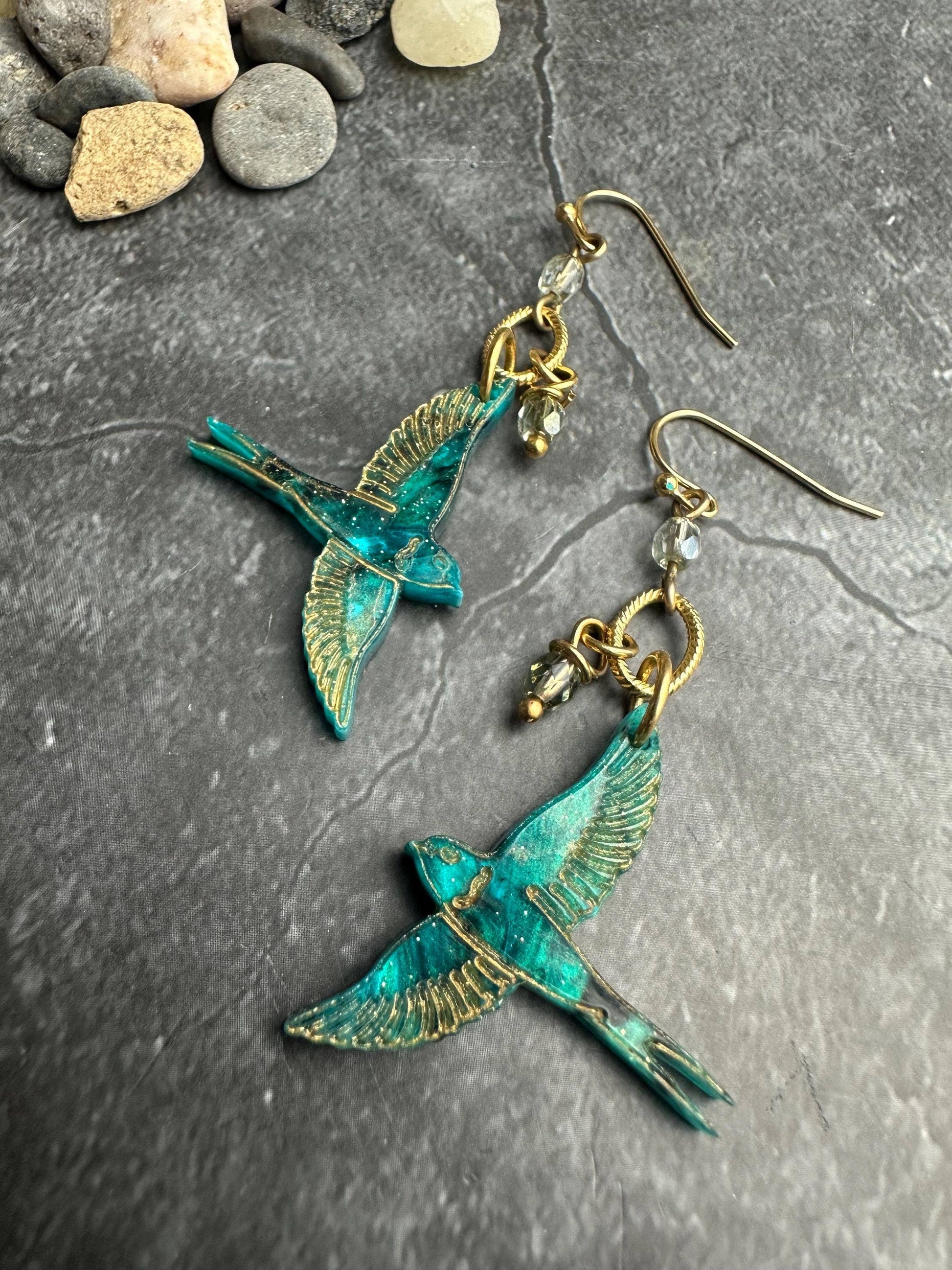 Soaring Sparrow Earrings