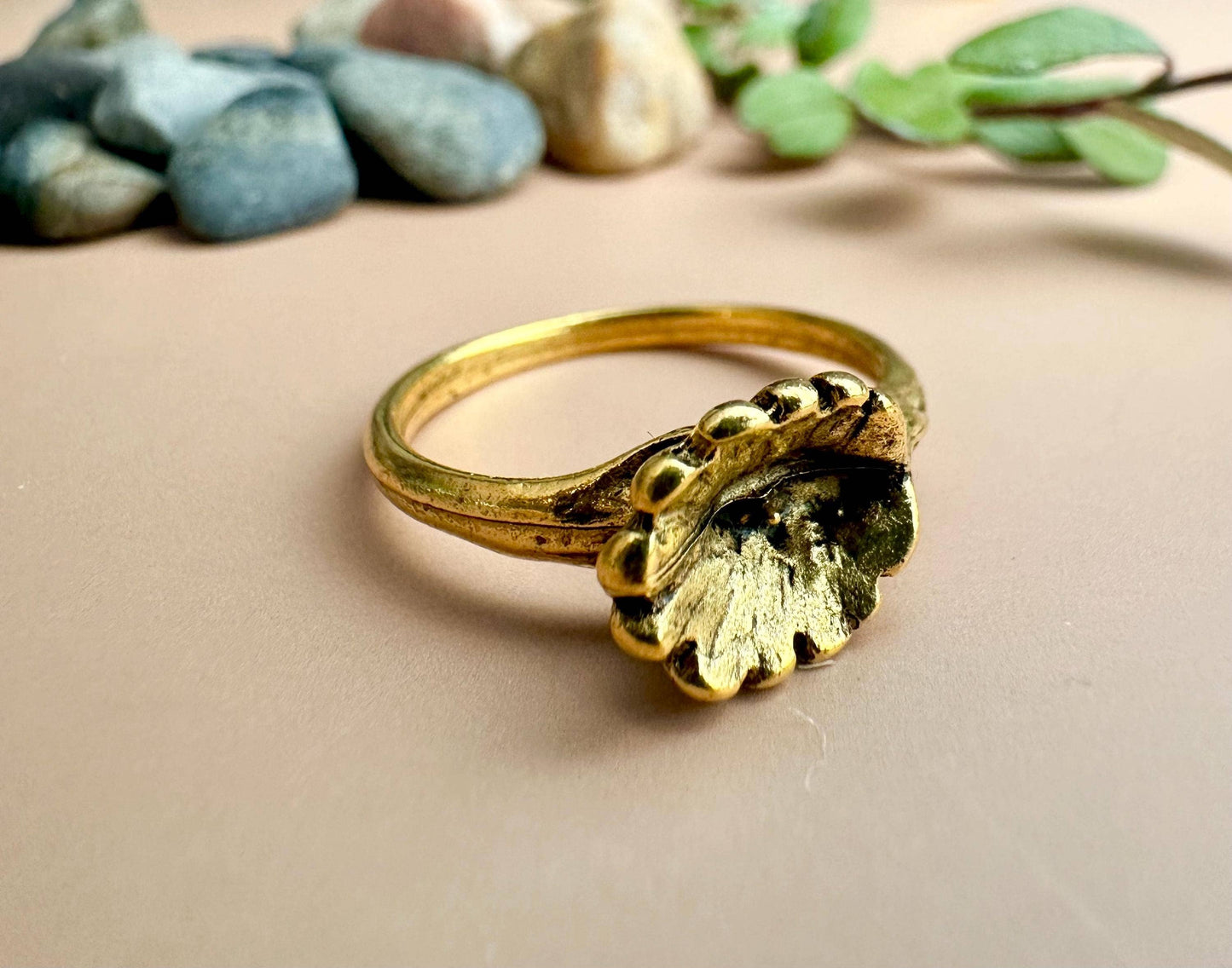 Lily Flower Ring - Nature Inspired