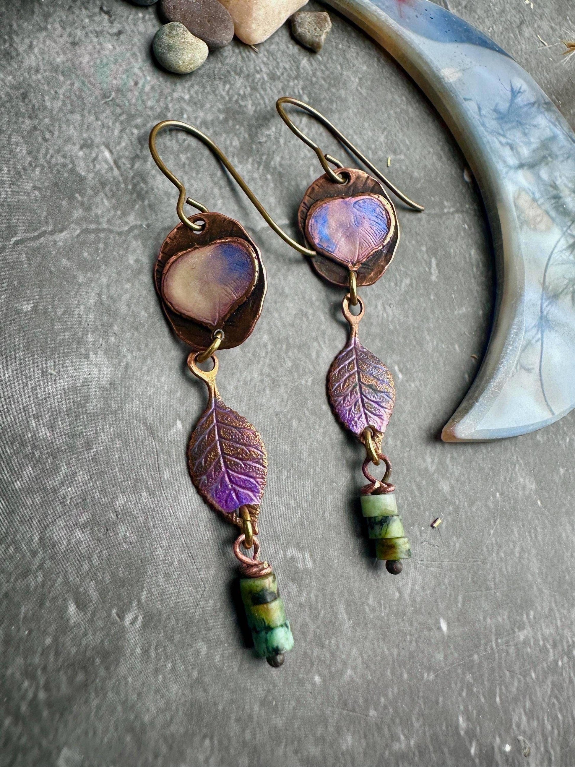 Heart Leaf Earrings