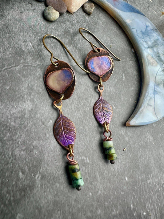 Heart Leaf Earrings