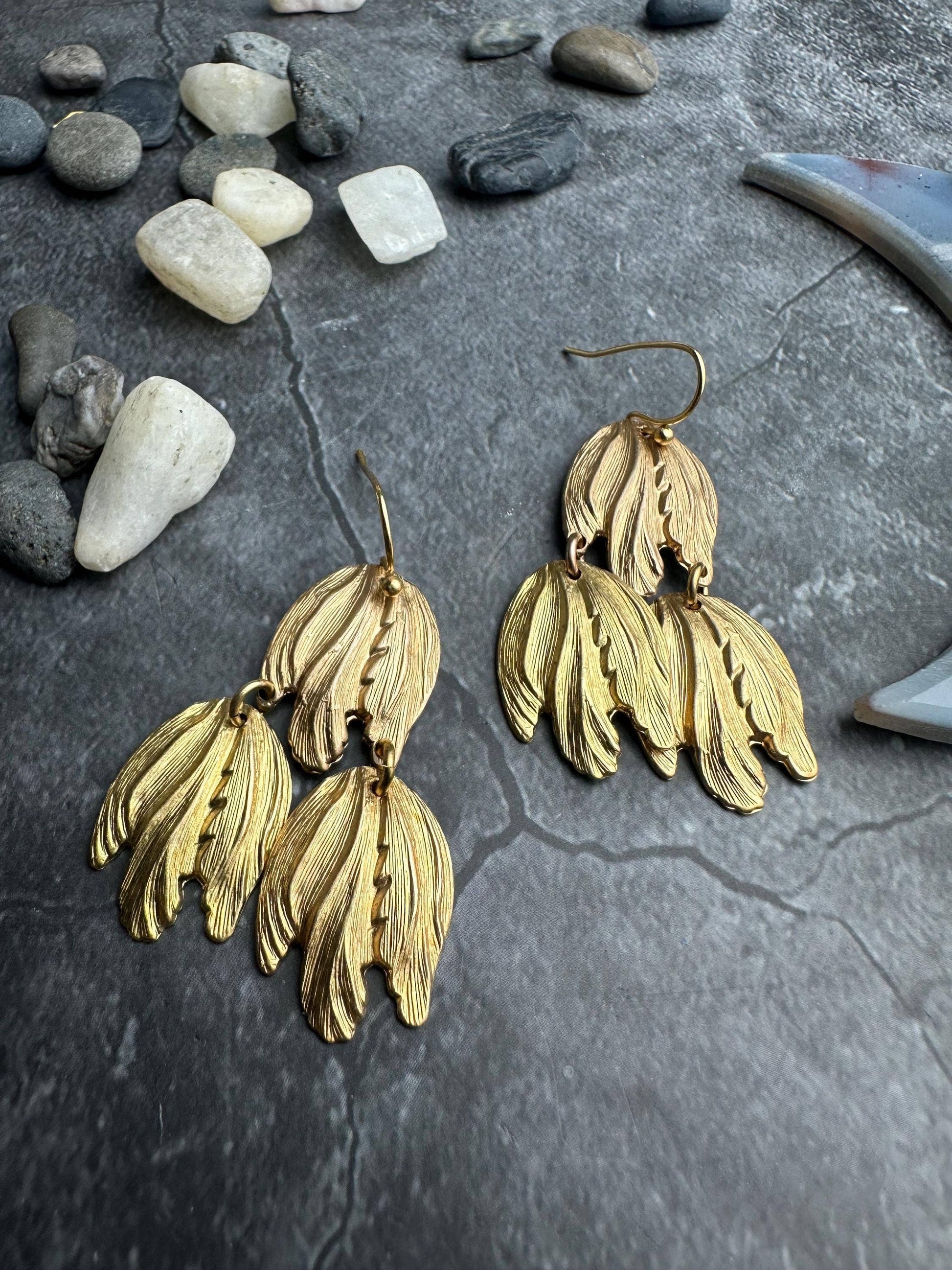 Tulip Dangle Earrings