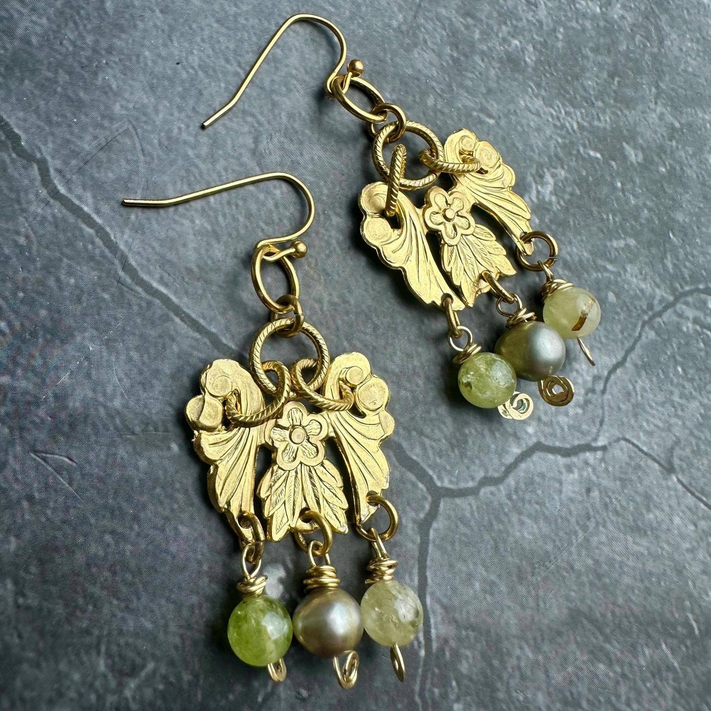 Mermaid Crown Earrings