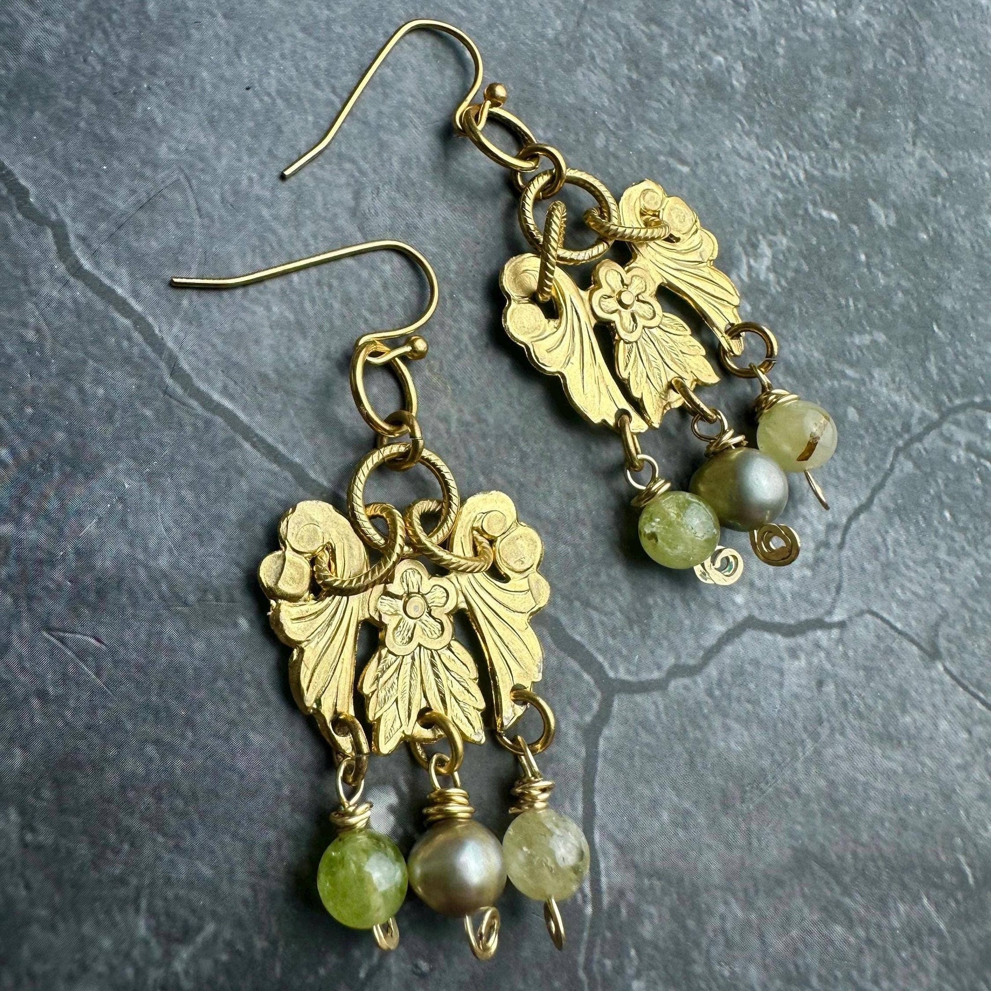 Mermaid Crown Earrings