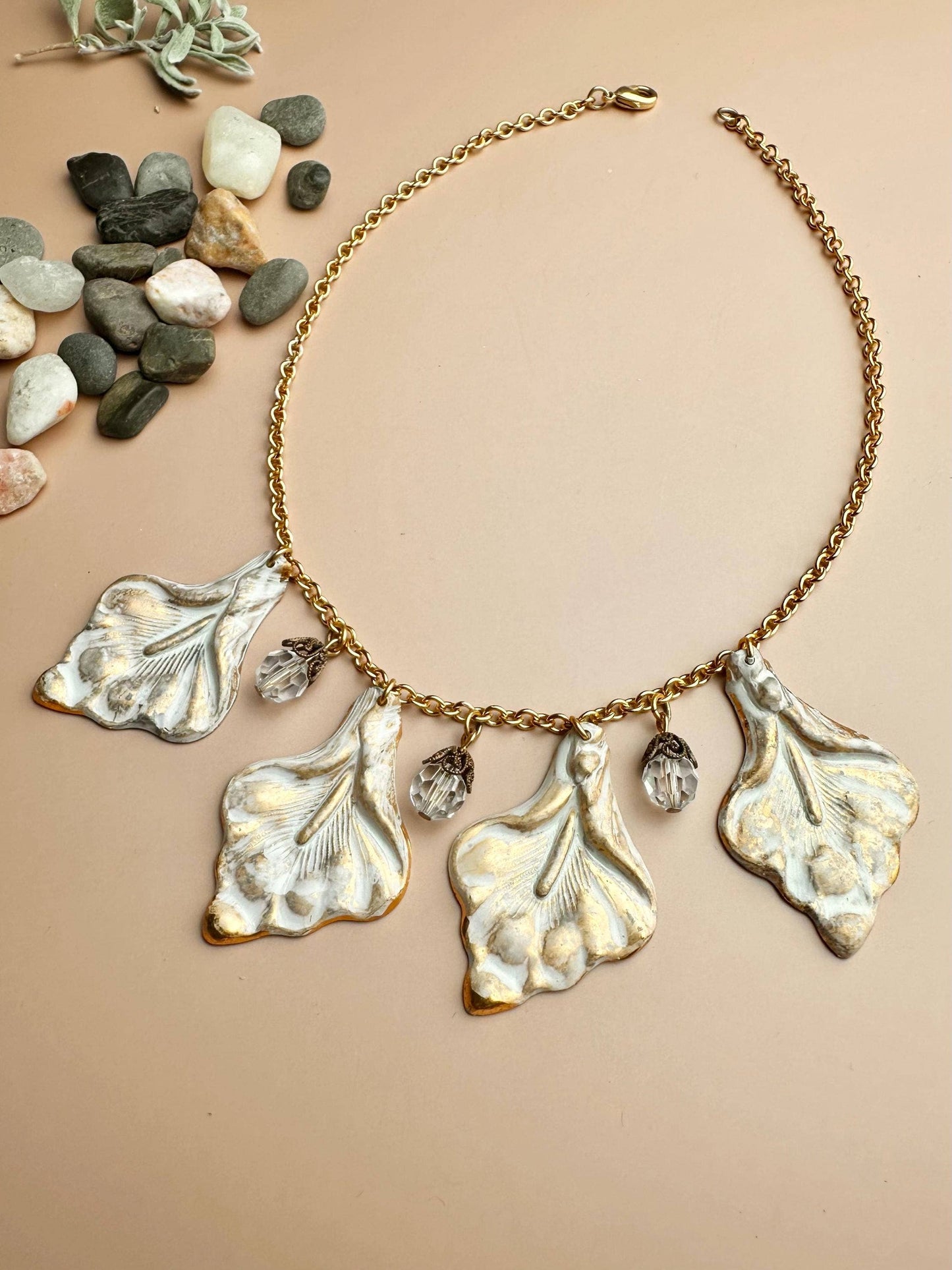 Calla Lily Necklace - Garden Inspired Gold